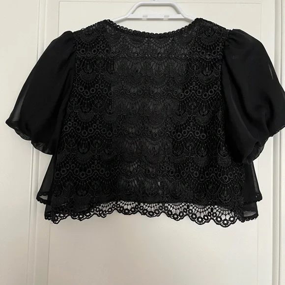 AXES FEMME lace shrug - Picture 4 of 4